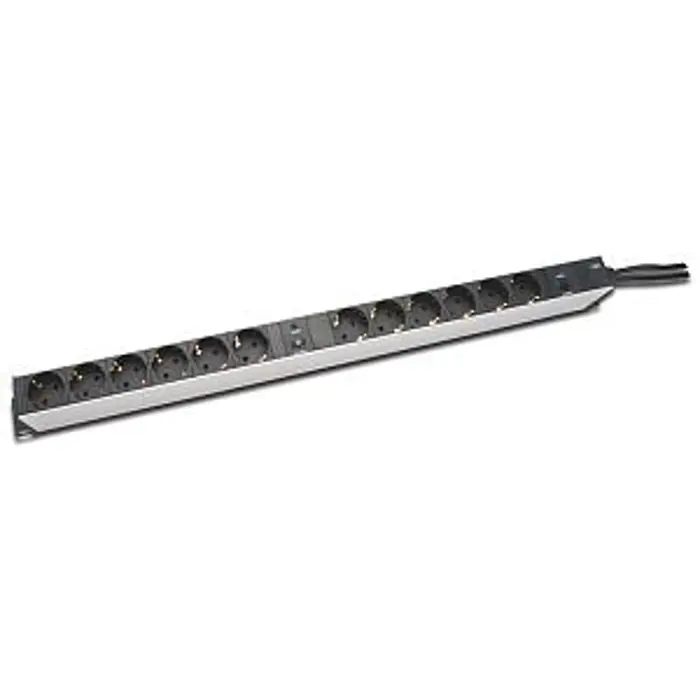 Digitus PDU 12 port - 1U - overload protection