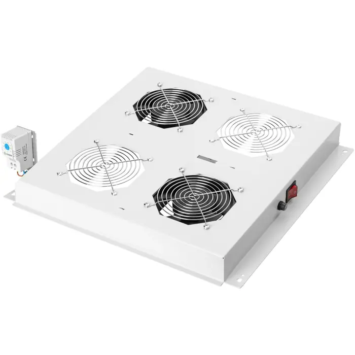Digitus roof fan unit for Unique network cabinets & Dynamic Basic network and server cabinets, fan module (grey, 2 fans)