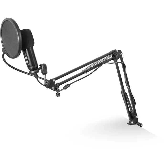 Digitus USB Condenser Microphone, Professional (black)