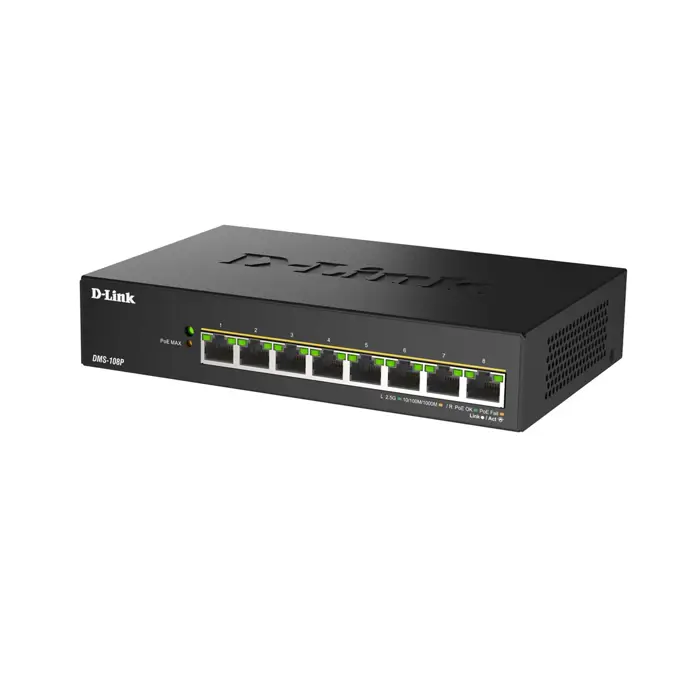 DLINK DMS-108P/E 8-Port Multi-Gigabit Unmanaged Po