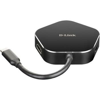 Docking station D-LINK DUB-M420, USB-C na 2x USB 3.0, 1x USB-C, HDMI, za prijenosno računalo