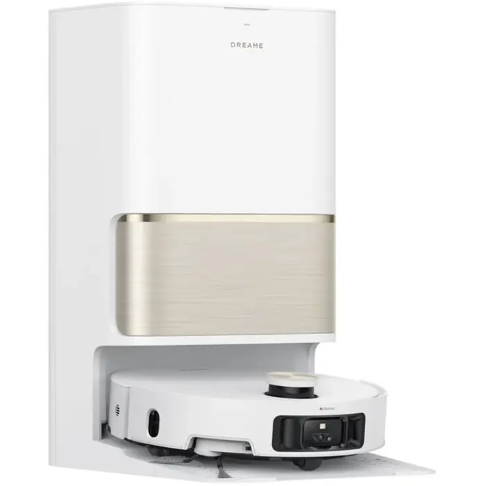 Dreame L50 Pro Ultra, robot vacuum cleaner white, with retractable VersaLift sensor