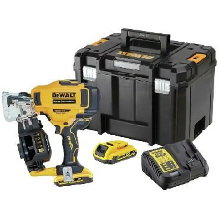 Drum nailer 18V XR, 2x2AH, 19-45mm, dia. 3.05-3.40mm,