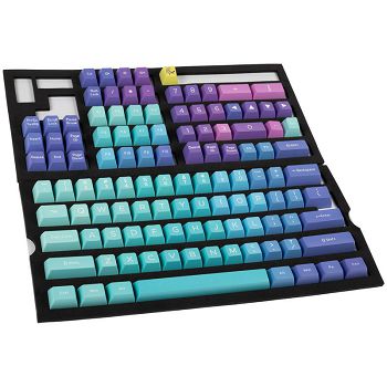 Ducky Azure ABS Double-Shot Keycap Set, US Layout DKSA108-USADZZWSA