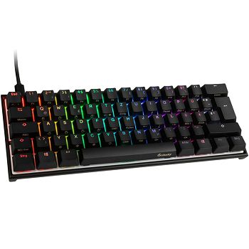 Ducky Mecha Mini Gaming Tipkovnica, MX-Black, RGB-LED - crna DKME2061ST-ADEPDAAT1