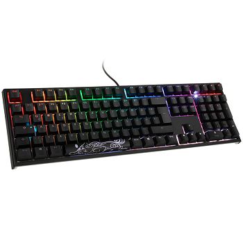 Ducky ONE 2 Backlit PBT Gaming Tipkovnica, MX-Red, RGB LED - crna DKON1808ST-RDEPDAZT1
