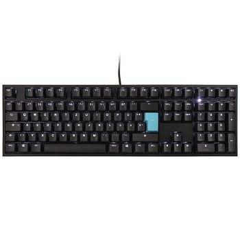 Ducky ONE 2 Backlit PBT Gaming Tipkovnica, MX-Red, bijeli LED - crna DKON1808S-RDEPDAZW1