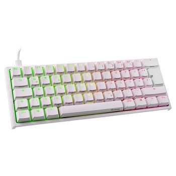 Ducky ONE 2 Mini Gaming Tipkovnica, MX-Blue, RGB-LED, bijela DKON2061ST-CDEPDWWT1