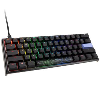 Ducky One 2 Pro Mini Gaming Keyboard, RGB LED - Cherry Blue (US)-DKON2061ST-CUSPDAZT2