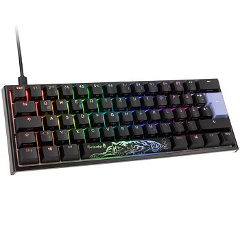 Ducky One 2 Pro Mini Gaming Keyboard, RGB LED - Gateron Yellow DKON2061ST-GDEPDAZTY2