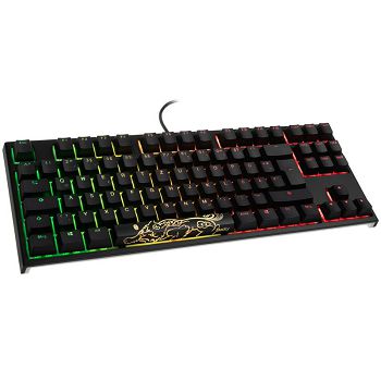 Ducky ONE 2 TKL PBT Gaming Tipkovnica, MX-Black, RGB LED - crna DKON1787ST-ADEPDAZT1