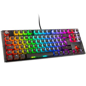 Ducky One 3 Aura Black TKL Gaming Keyboard, RGB LED - MX-Red DKON2187ST-RDEPDABAAAC1