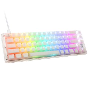 Ducky One 3 Aura White SF Gaming Keyboard, RGB LED - MX-Blue (US) DKON2167ST-CUSPDAWWWWC1