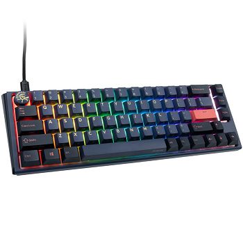 Ducky One 3 Cosmic Blue SF Gaming Keyboard, RGB LED - MX-Silent-Red (US) DKON2167ST-SUSPDCOVVVC2