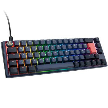 Ducky One 3 Cosmic Blue SF Gaming Keyboard, RGB LED - MX-Silent-Red DKON2167ST-SDEPDCOVVVC2