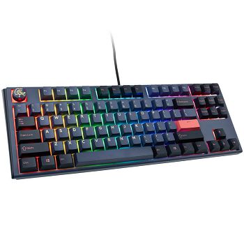 Ducky One 3 Cosmic Blue TKL Gaming Keyboard, RGB LED - MX-Blue (US) DKON2187ST-CUSPDCOVVVC2