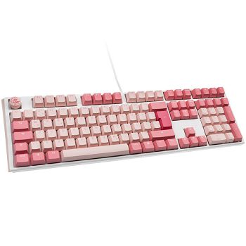 Ducky One 3 Gossamer Pink Gaming Keyboard - MX-Black Clear Top DKON2108-HDEPDGOWWPC2