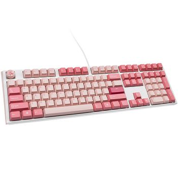 Ducky One 3 Gossamer Pink Gaming Keyboard - MX-Blue (US) DKON2108-CUSPDGOWWPC2