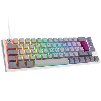 Ducky One 3 Mist Gray SF Gaming Keyboard, RGB LED - MX-Blue DKON2167ST-CDEPDMIWHHC2