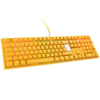 Ducky One 3 Yellow Gaming Keyboard, RGB LED - MX-Speed-Silver DKON2108ST-PDEPDYDYYYC1
