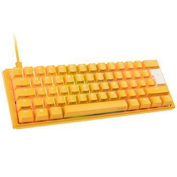 Ducky One 3 Yellow Mini Gaming Tipkovnica, RGB LED - MX-Blue DKON2161ST-CDEPDYDYYYC1