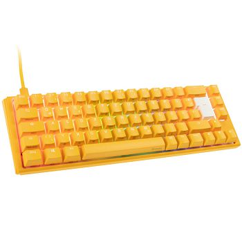 Ducky One 3 Yellow SF Gaming Keyboard, RGB LED - MX-Silent-Red DKON2167ST-SDEPDYDYYYC1