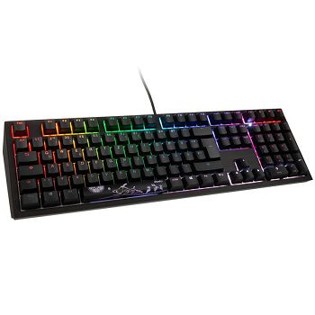 Ducky Shine 7 PBT Gaming Keyboard, MX Black, RGB LED - blackout DKSH1808ST-ADEPDAAT1