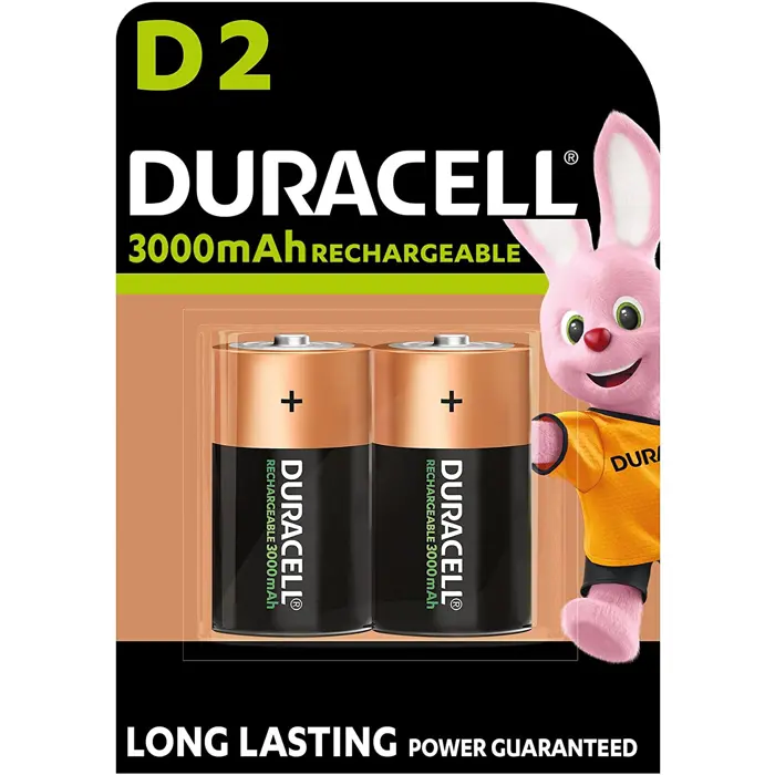 Duracell NiMH D HR20 2er, battery (2 pieces, type D (mono))