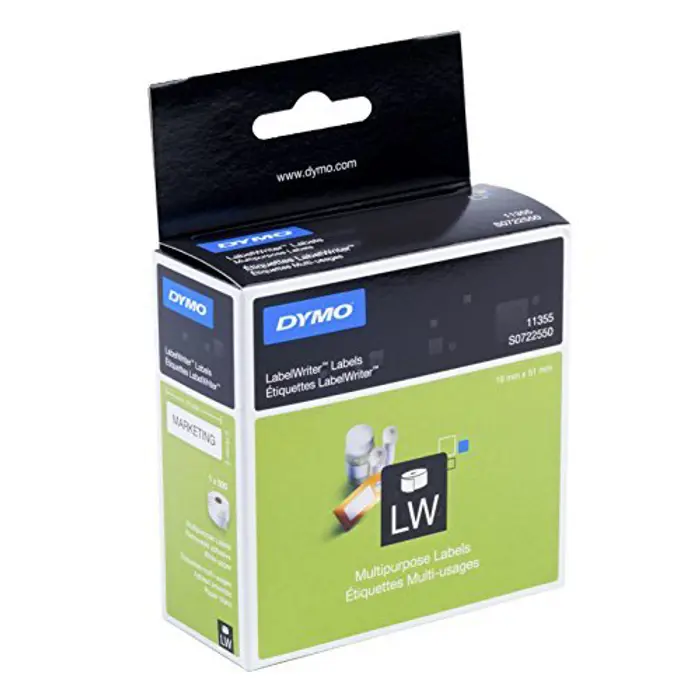 Dymo multi-purpose labels wh 19x51mm