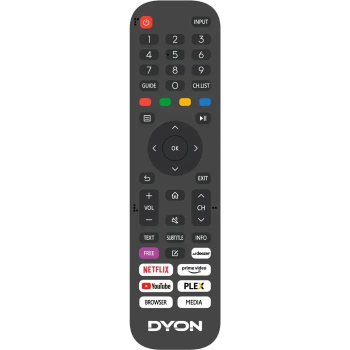 DYON SMART 32 VX - 32 - LED, WXGA, WLAN, SmartTV, black
