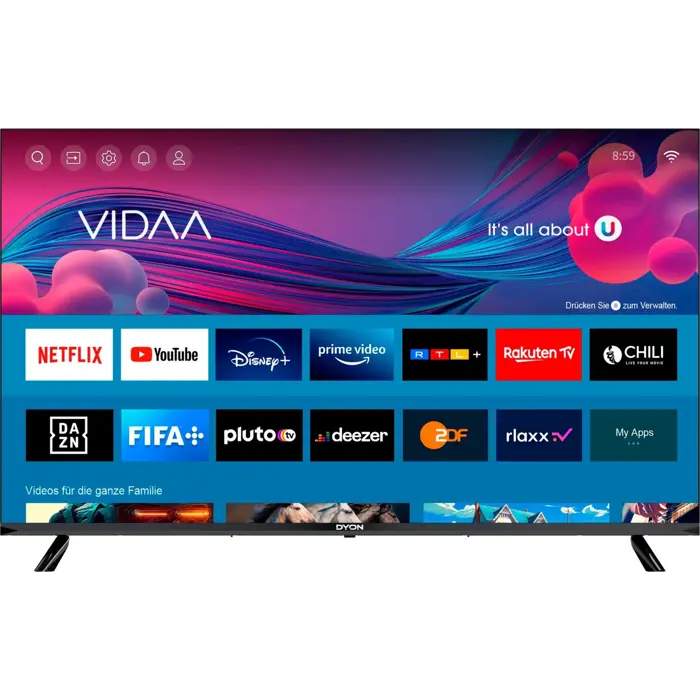 DYON SMART 43 VX, LED TV - 43 - black, FullHD, WLAN, SmartTV