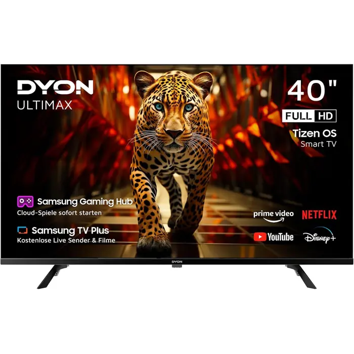 DYON Ultimax 40F-TI (100 cm (40 inches), black, FullHD, triple tuner, smart TV)