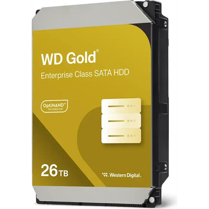 Dysk twardy HDD WD Gold 26TB 3,5" SATA WD261KRYZ
