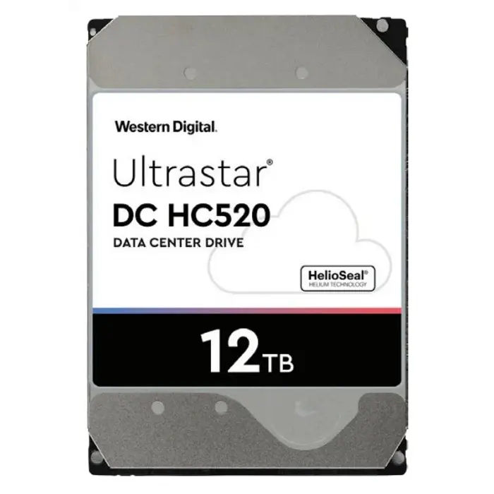 Dysk twardy HDD WD Ultrastar 12TB 3,5" SAS 0B47741