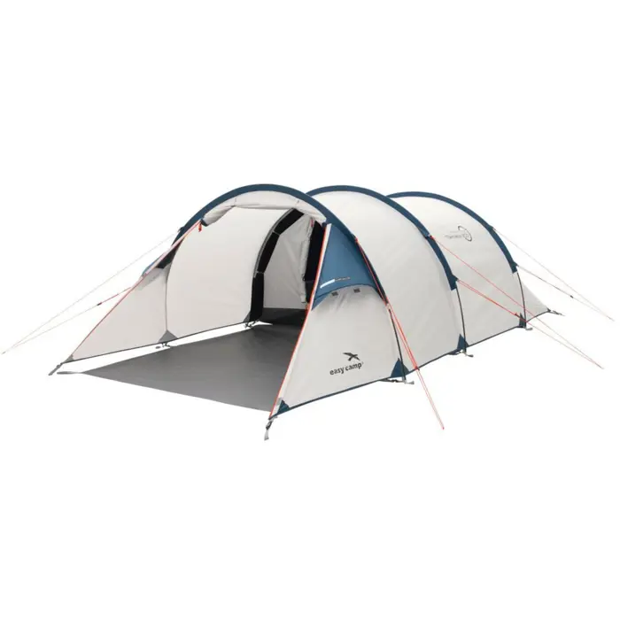 Easy Camp tunnel tent Marbella 300 Light Grey (light grey/blue, with vestibule, model 2024)