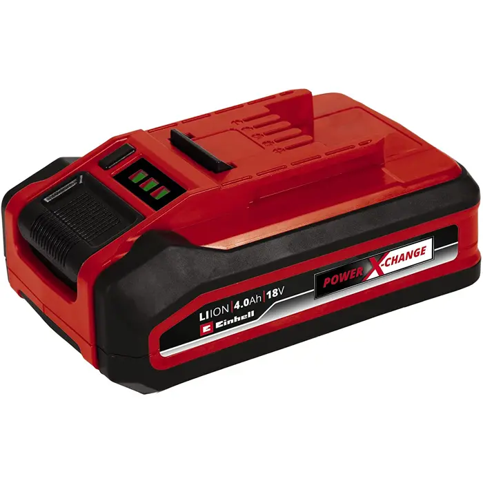 Einhell 18V 4.0Ah Power-X-Change Plus, rechargeable battery (red/black)