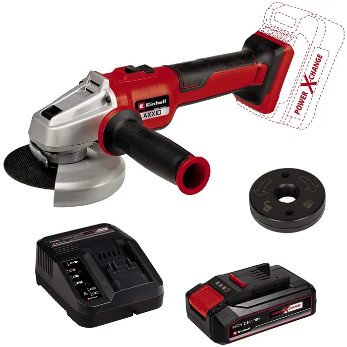 Einhell angle grinder AXXIO 18/115 Q - 4431150