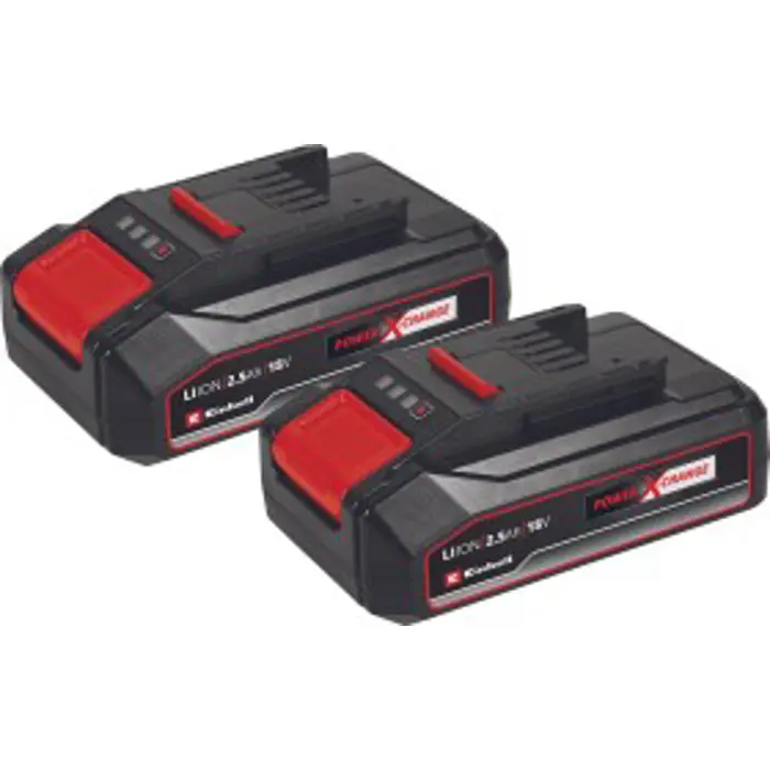 Einhell battery PXC twin pack 2.5 Ah in CB