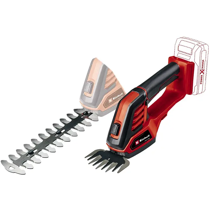Einhell cordless grass shears / shrub shears GE-CG 18/100 Li-Solo, 18Volt 3410313 Li-Solo