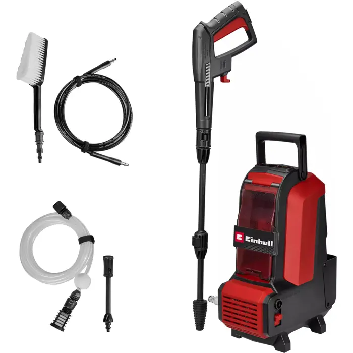 Einhell cordless high-pressure cleaner HYPRESSO 36/105 (red/black, without battery and charger)