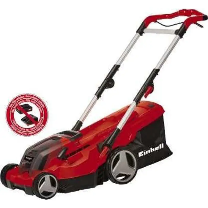 Einhell Cordless Lawn Mower GE-CM 36/37 Li Solo, 36Volt (red / black, without battery and charger)