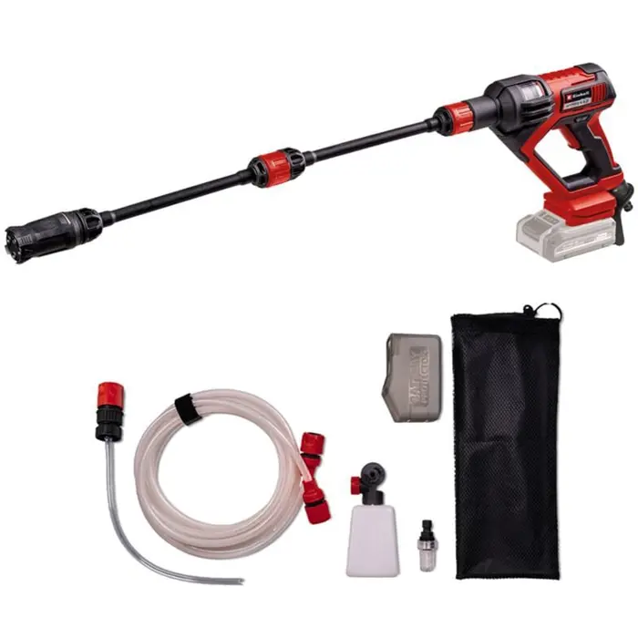 Einhell Cordless Pressure Washer Gun HYPRESSO 18/24-1, 18 Volt (red/black, without battery and charger)