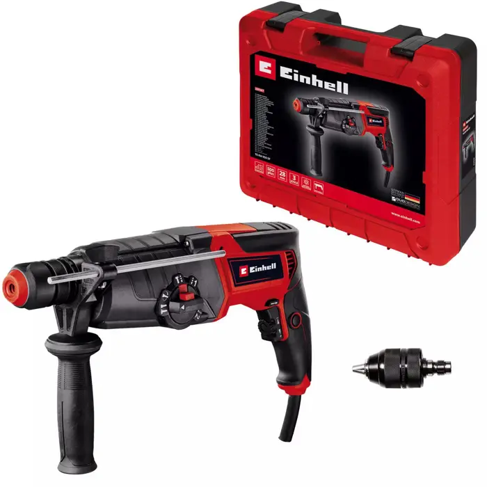 EINHELL hammer drill TE-RH 950 5F black/red, 950 watts, case