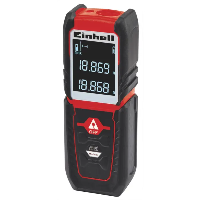 Einhell Laser range finder TC-LD 25, range finder (black/red, distances from 5 cm - 25 meters)