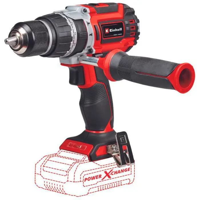 Einhell Professional cordless impact drill TP-CD 18/60 Li-i BL - Solo, 18Volt (red/black, without battery and charger)