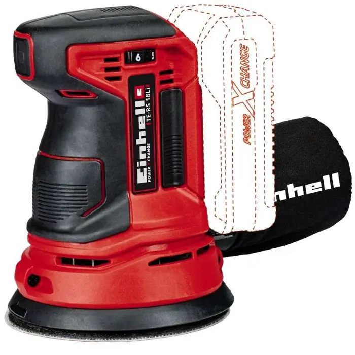EINHELL RANDOM ORBITAL SANDER TE-RS 18 Li-Solo