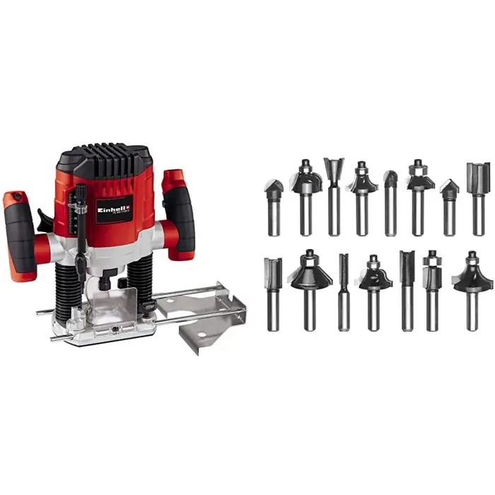 Einhell router TC-RO 1155 E (red/black, 1,100 watts)