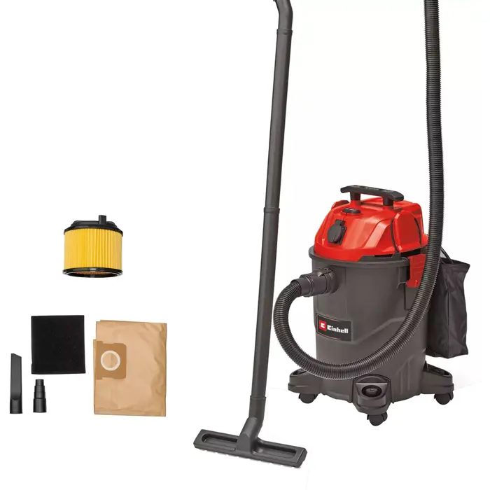 EINHELL TC-VC 1825 A, wet/dry vacuum cleaner red/black