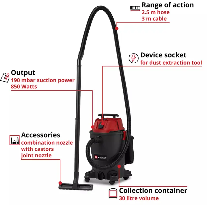 einhell-tc-vc-3055-a-wetdry-vacuum-cleaner-silverred-2318-2347430-w.webp
