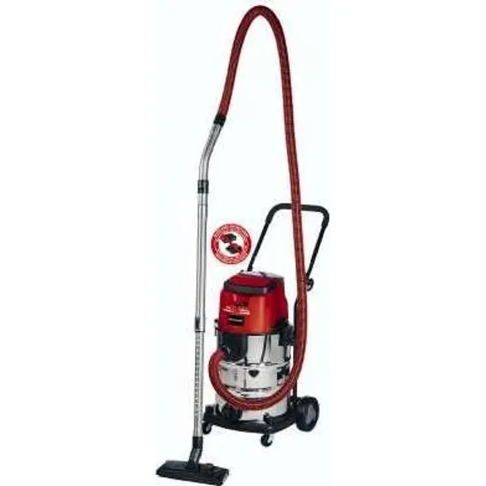 Einhell wet / dry vacuum TE VC 36/30 Li (red / silver, without battery and charger)